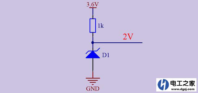 3.6V电压变成2V电路设计