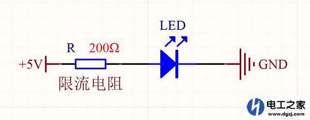 供电电源5V点亮6颗白光LED灯珠的方法