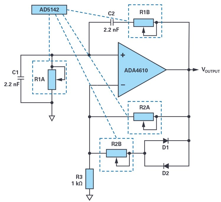 如何使用数字电位器构建可编程振荡器