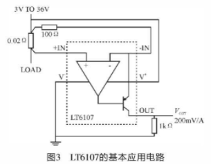 多功能高压侧电流检测放大器LT6107的原理、特点