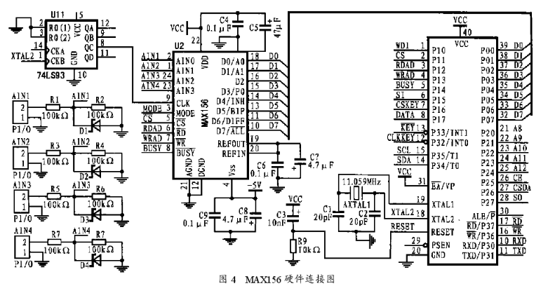 多通道模数转换器MAX155/156/的特点、原理及应用