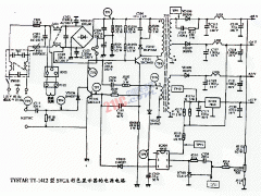 TYSTAR TY-1412型SVGA彩色显示器的电源电路图